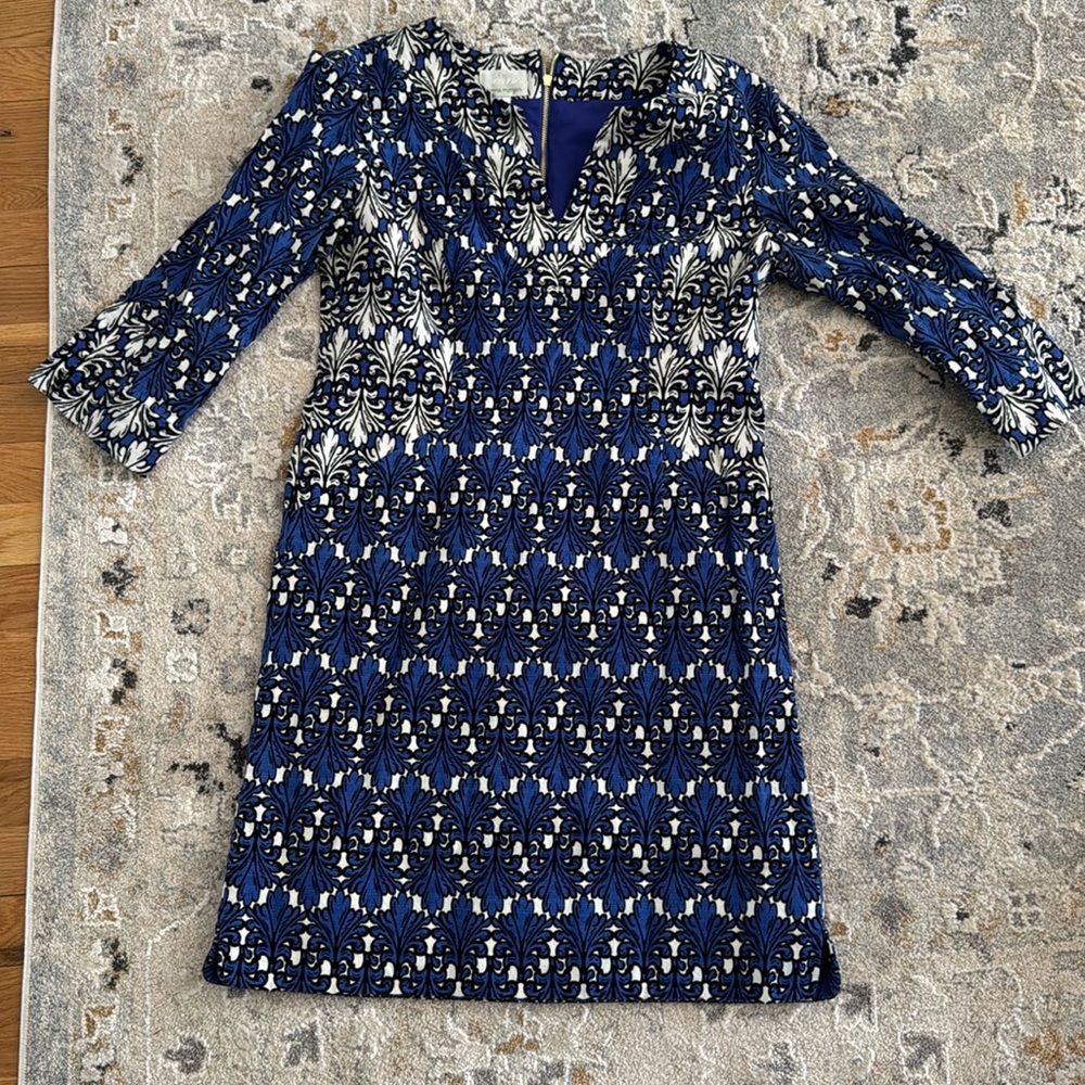 Donna Morgan blue dress size 8